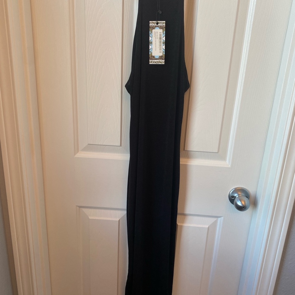 Elegant Black Maxi Dress